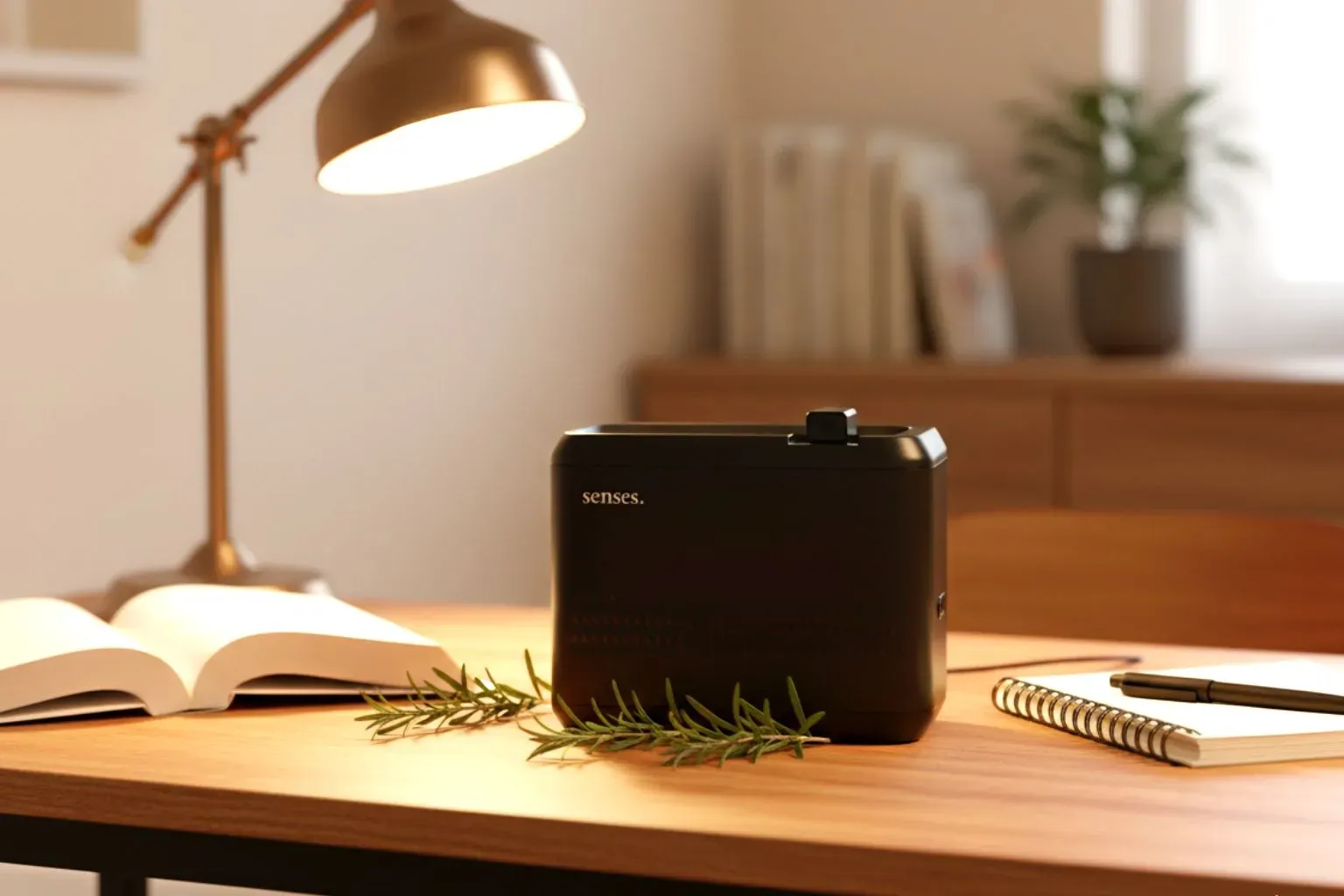 Blends com alecrim: combinações de fragrâncias para escritórios criativos e estudos