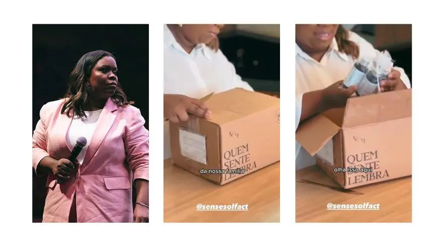 Feedback de cliente: A experiência olfativa da pastora Raquel Lima com a Senses