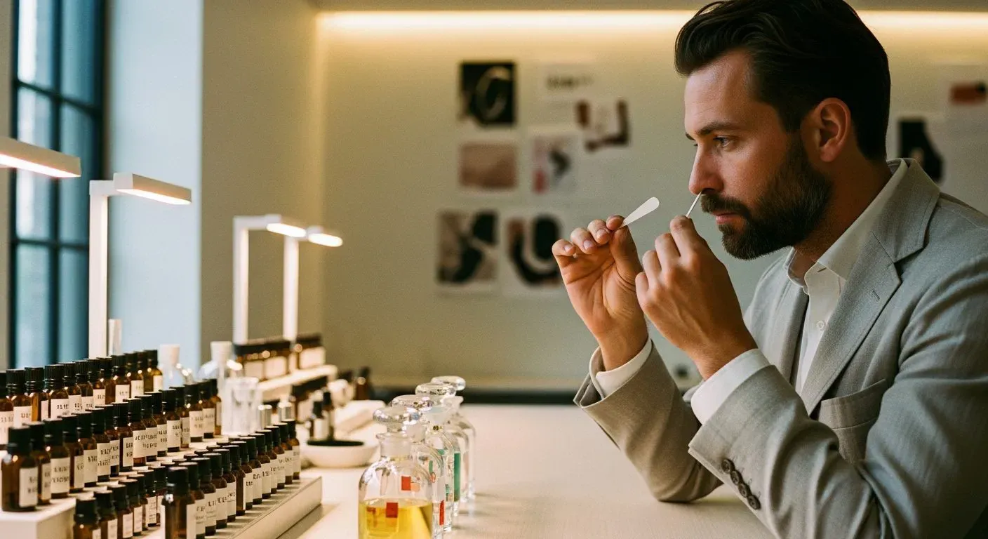Como o perfumista traduz a essência de uma marca em um cheiro exclusivo